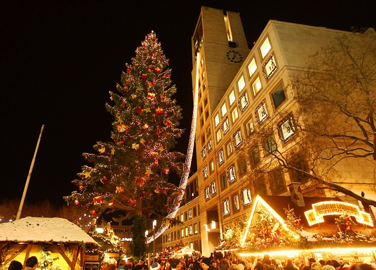 世界最大規模のクリスマスマーケット、シュツットガルト