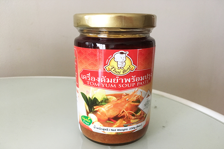 Thai Boyブランドのトムヤムスープペースト