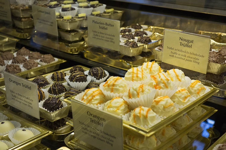 歴史ある高級チョコレート店　「ファスベンダー&ラウシュ」